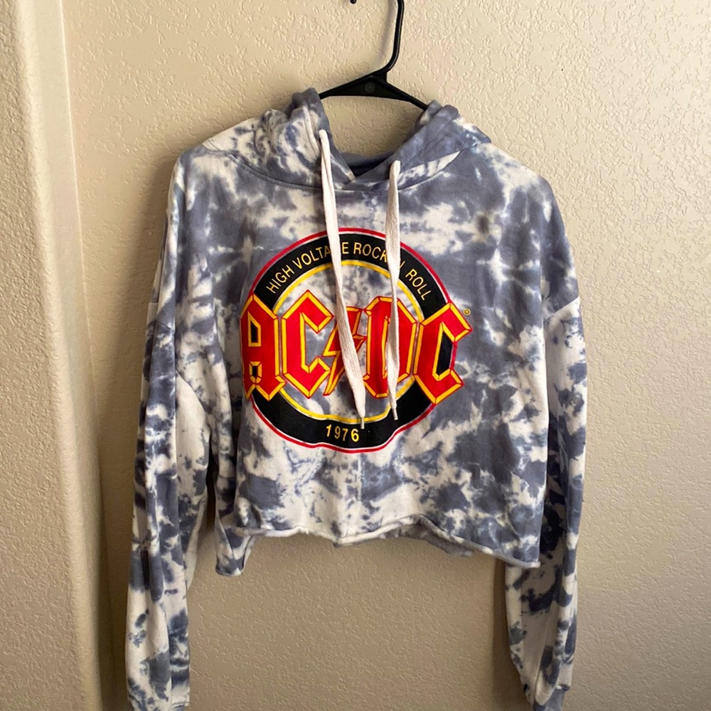 AC/DC Cropped Hoodie!